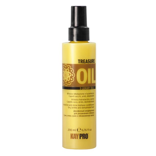 Kaypro Treasure Oil - Acondicionador Bifásico Hidratante Para Cabellos Secos 200 Ml.