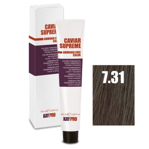 TINTE CAVIAR SUPREME Nº 7.31 KAYPRO 100ml