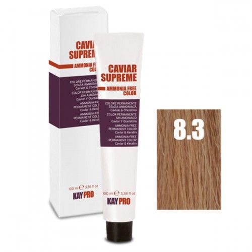 TINTE CAVIAR SUPREME Nº 8.3 KAYPRO 100ml