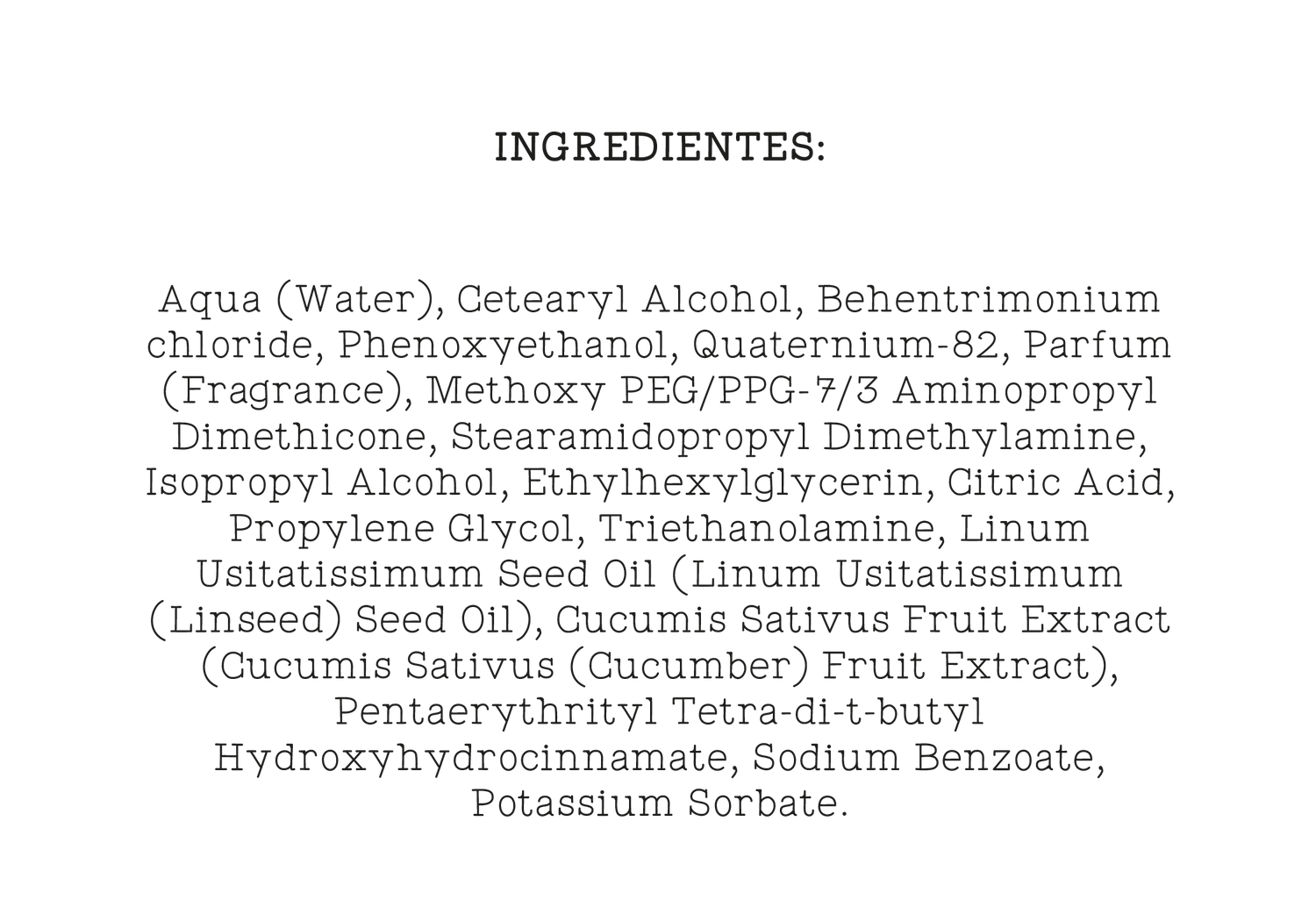 MIMARE LEAVE-IN MOISTURIZATION