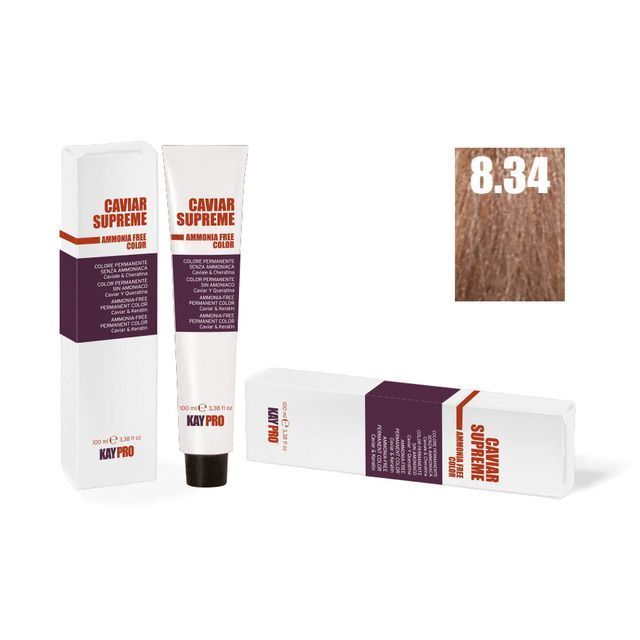 TINTE CAVIAR SUPREME Nº 8.34 KAYPRO 100ml
