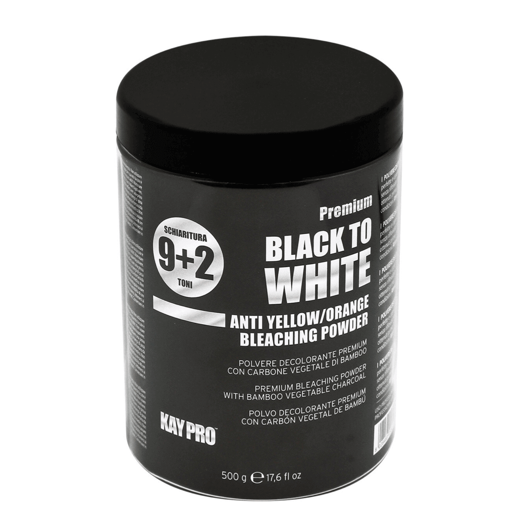 Decoloración negra Kaypro Premium Black To White con carbón activo 500g
