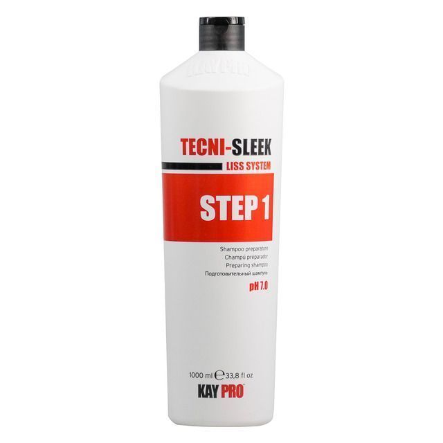 Kaypro Tecni-Sleek Liss System Champú Preparador - Step 1 - 1000 ml