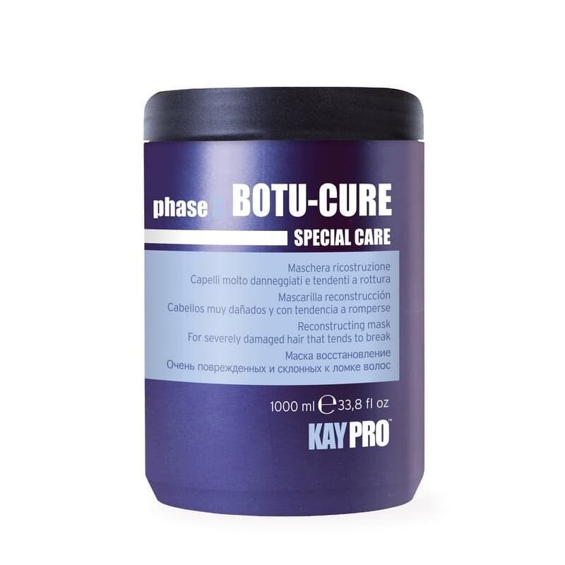 KAYPRO Botu-Cure 1000ml - Mascarilla Reconstrucción para cabellos muy dañados..