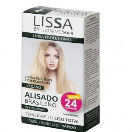 LISSA NANOPLASTIA ALISADO BRASILEÑO EN 1 PASO PARA CABELLOS RUBIOS