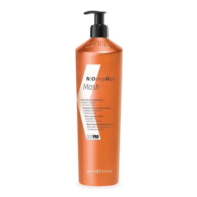 KAYPRO NoOrangeGigs 1000ml- Mascarilla para cabello teñido con tonos oscuros.