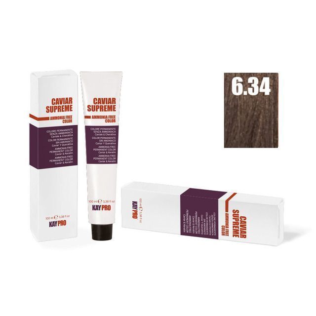 TINTE CAVIAR SUPREME Nº 6.34 KAYPRO 100ml