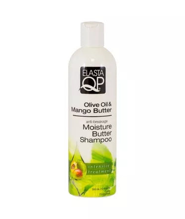 ELASTA QP ACEITE DE OLIVA & MANTECA DE MANGO CHAMPÚ HIDRATANTE 12oz