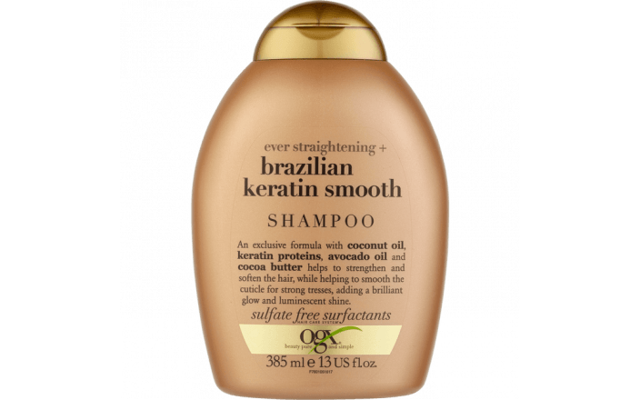 OGX Champú Suave de Queratina Brasileña 385ml