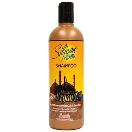 Silicon Mix Champú Aceite de Argán Marroquí 16oz