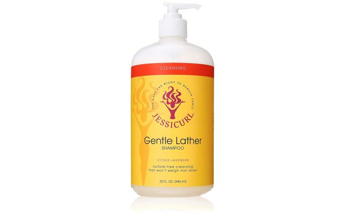 Jessicurl - Champú de espuma suave (Lavanda cítrica) 32 oz