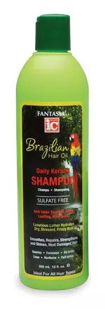 Fantasia IC Aceite Capilar Brasileño Champú Diario con Queratina 12oz