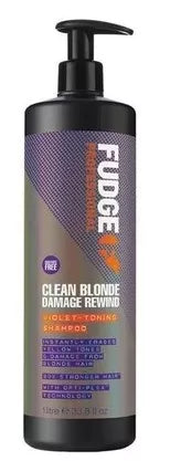 Fudge Clean Blonde Damage Rewind Champú Violeta 1000ml