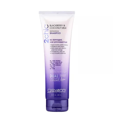 Giovanni 2chic - Champú reparador a la mora y leche de coco 250 Ml