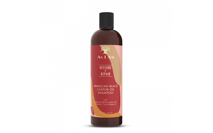 As I Am Champú Vegano de Aceite de Ricino Negro de Jamaica 355ml