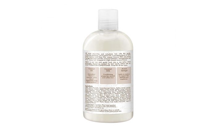 Shea Moisture 100% Aceite de Coco Virgen Champú Hidratación Diaria 13 oz