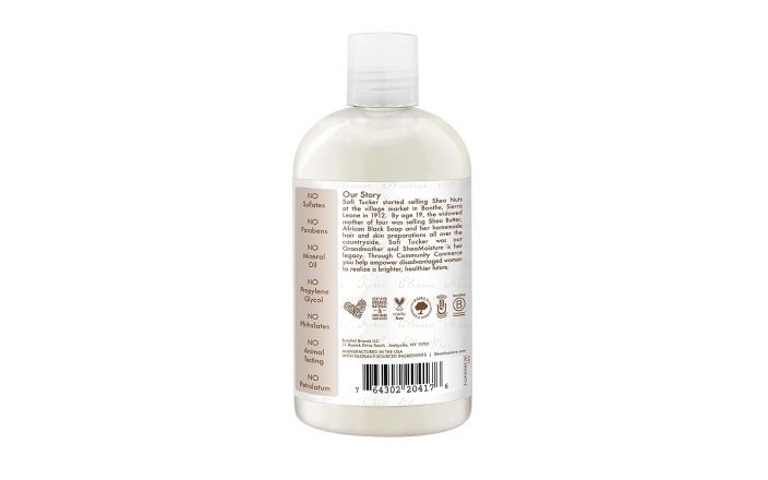 Shea Moisture 100% Aceite de Coco Virgen Champú Hidratación Diaria 13 oz