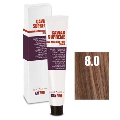 TINTE CAVIAR SUPREME Nº 8.0 KAYPRO 100ml