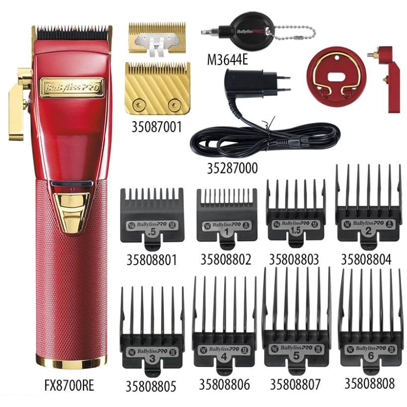 REDFX CLIPPER BABYLISS PRO 4ARTISTS FX8700RE