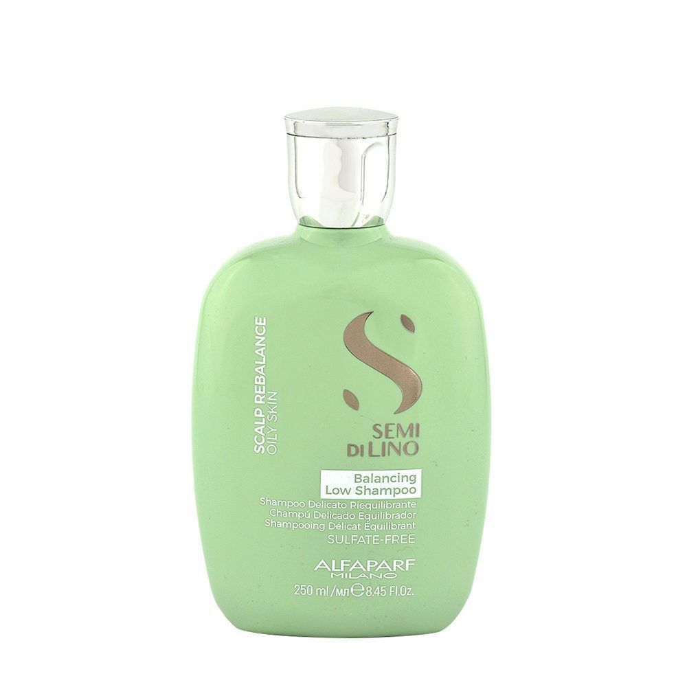 Alfaparf Semi Di Lino Scalp Rebalance Balancing Low Shampoo 250ml - Champú Para cabello graso