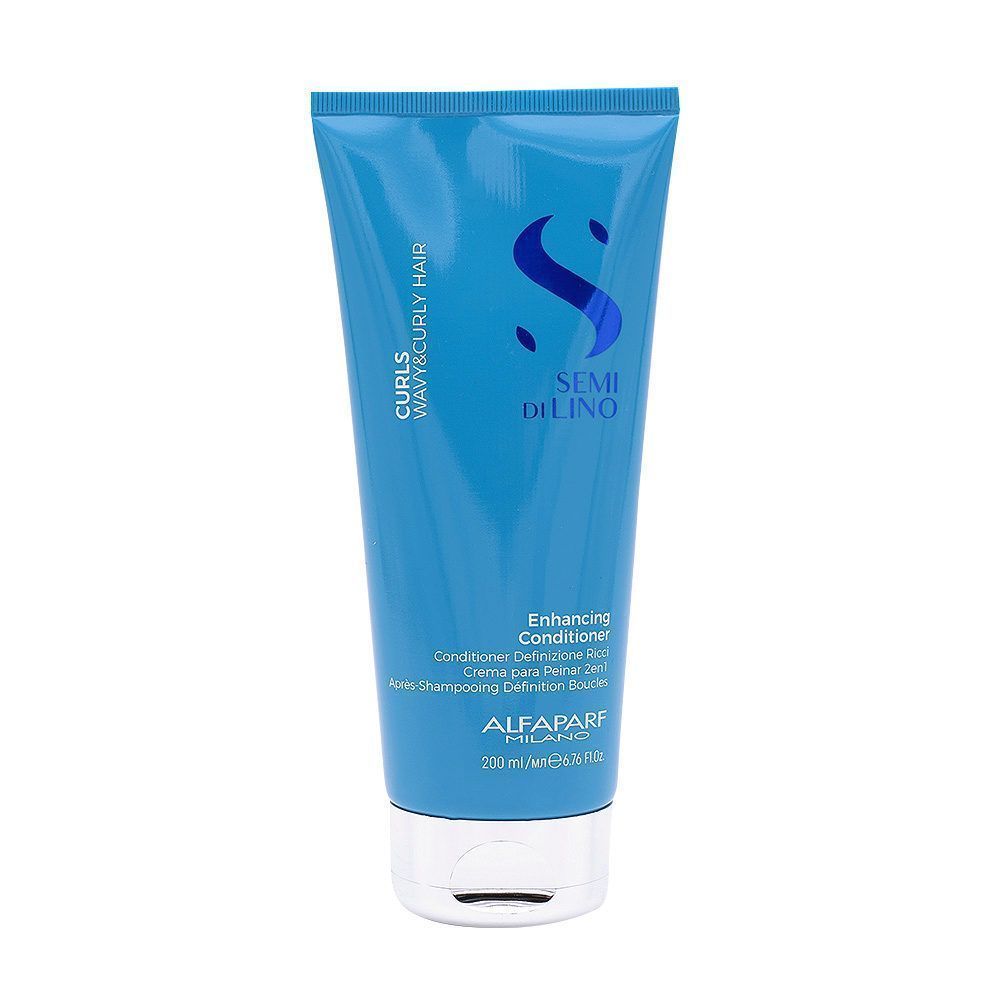 Alfaparf Semi di Lino Curls Anti-Frizz Acondicionador 2 en 1 200ml