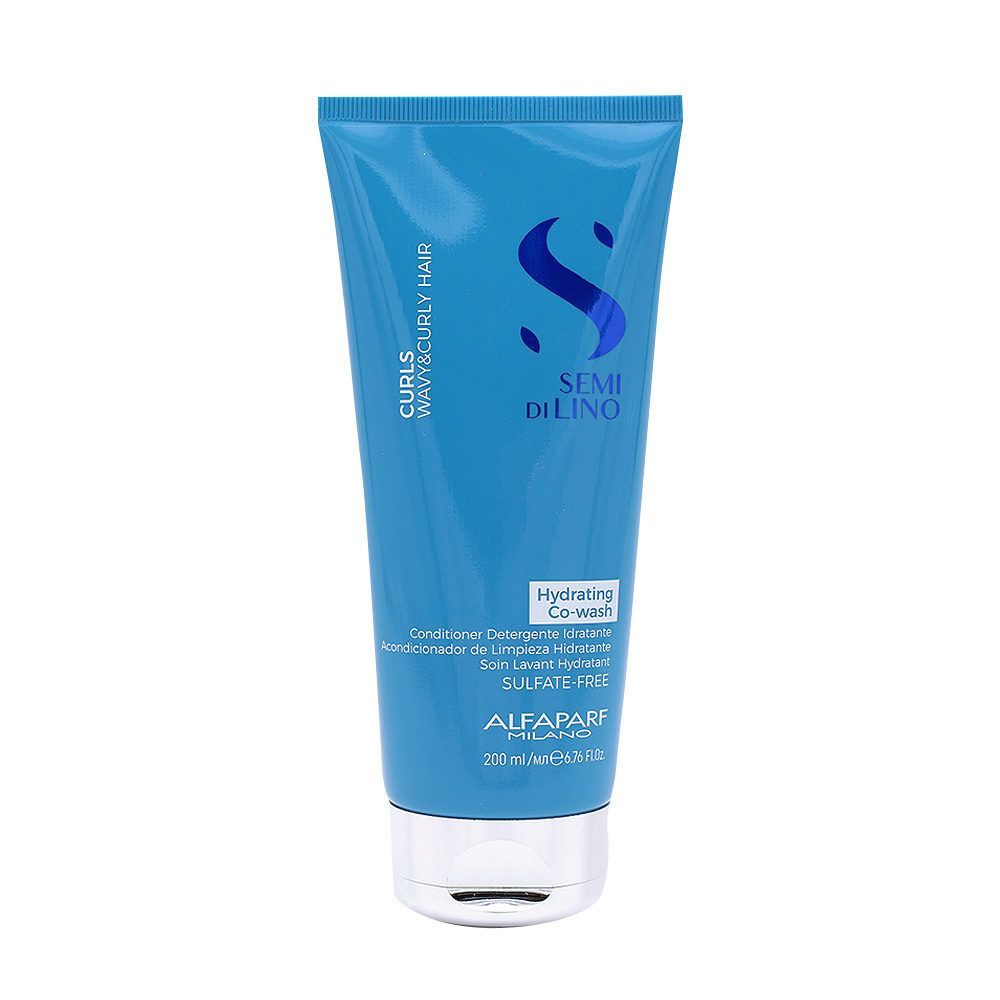 Alfaparf Milano Semi Di Lino Curls Acondicionador Co-Wash Hydrating 200 ml