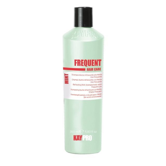Kaypro Frequent - Champú Refrescante A La Menta Para Todo Tipo De Cabellos 350Ml.