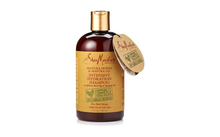 Champú Hidratación Intensiva Shea Moisture Miel de Manuka y Aceite de Mafura 13oz / 384ml