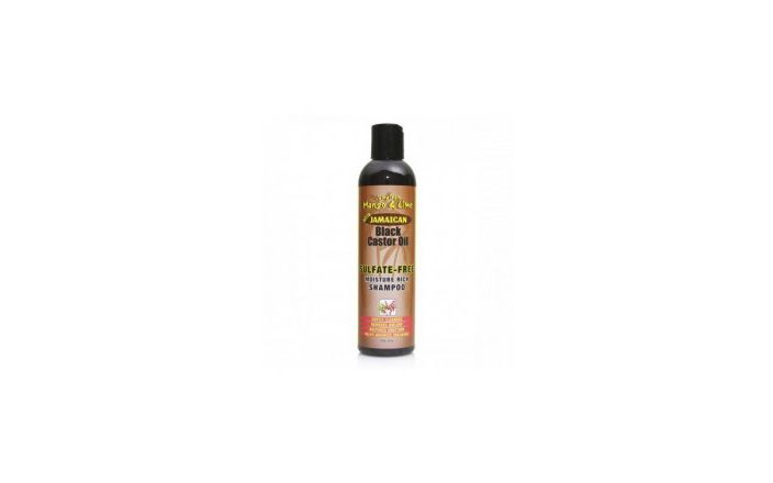 Jamaican Mango &amp; Lime BLACK CASTOR OIL SULFATE FREE SHAMPOO 8OZ