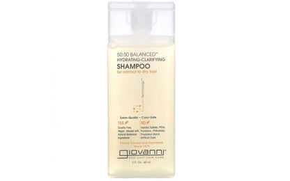 Giovanni, Champú Hidratante-Clarificante Equilibrado 50:50 60 ml.