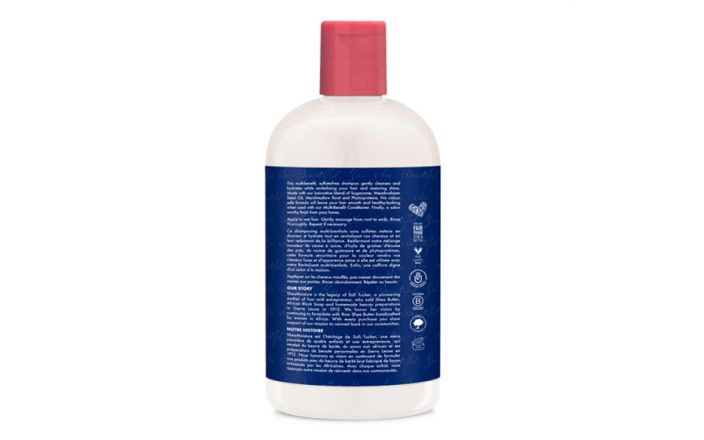 Shea Moisture EXTRACTO DE CAÑA DE AZÚCAR Y CHAMPÚ MILAGROSO DE SEMILLAS DE ESPUMA DE PRADO 13oz / 384ml