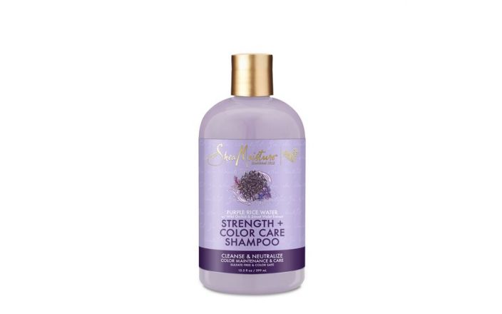 Champú para el Cuidado del Color y la Fuerza del Agua de Arroz Morado de Shea Moisture 399 ml
