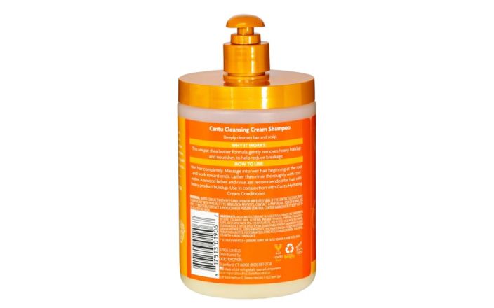 Cantu Sulfate Free Cleansing Cream Shampoo Salon Size 709 gr
