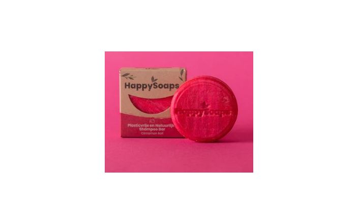 HappySoaps Barra de champú Cinnamon Roll - 70g