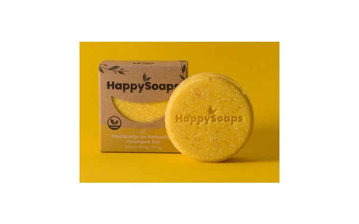 HappySoaps Exotic Ylang Ylang Champú en barra - 70 g