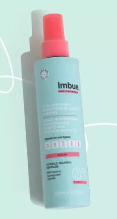 Imbue Spray acondicionador sin aclarado inspirador de rizos 200ml