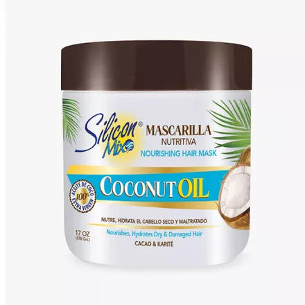 Silicon Mix Mascarilla Capilar de Tratamiento con Aceite de Coco 17oz